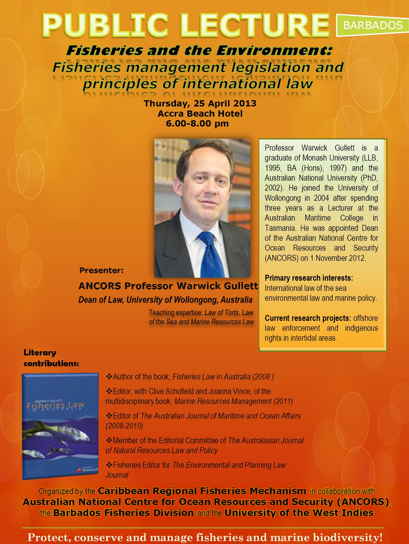 Gullet Barbados Lecture