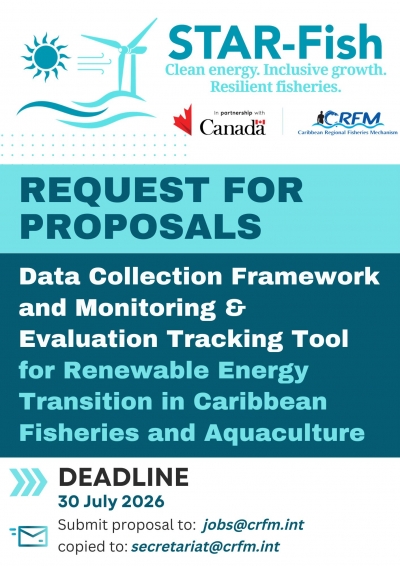 Technical Assistance for the Development of a Regional Sex-Disaggregated Socio-Economic Data Collection Framework and Monitoring &amp; Evaluation Tracking Tool for Renewable Energy Transition in Caribbean Fisheries and Aquaculture