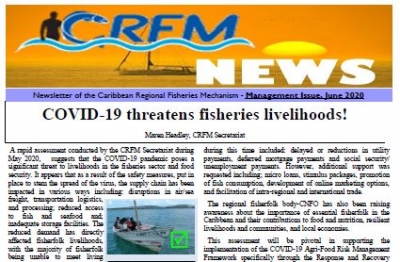 Newsletter of the Caribbean Regional Fisheries Mechanism - Management Issue, June 2020