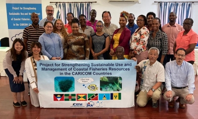 Participants in the Second Regional Workshop on the COASTFISH Project (Photo: JICA)