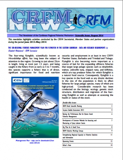 The Sub-Regional Fisheries Management Plan for Flyingfish in the Eastern Caribbean - Data and Research Requirements