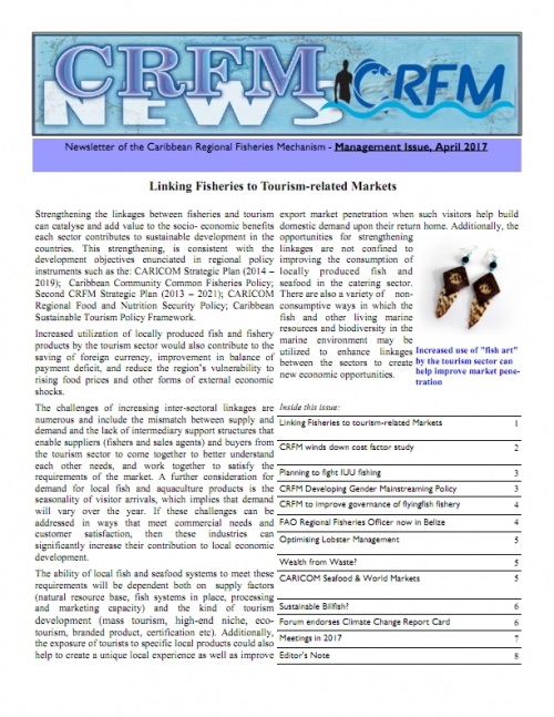 CRFM News - Management Issue April 2017