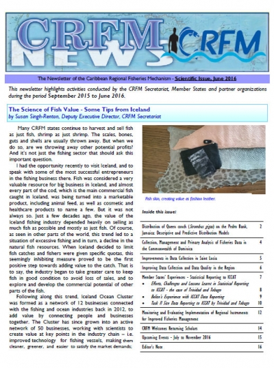 CRFM News, June 2016