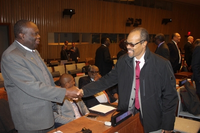 CARDI's Barton Clarke and CRFM's Milton Haughton