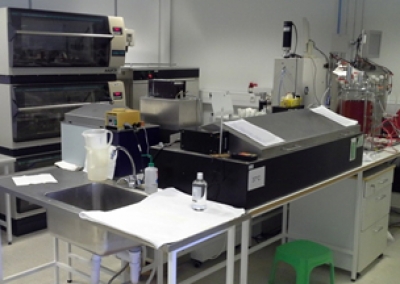 Laboratory for testing fish quality