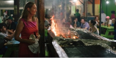 Seafood, sun and sand