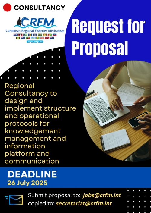 REQUEST FOR PROPOSAL - REGIONAL CONSULTANCY TO DESIGN AND IMPLEMENT STRUCTURE AND OPERATIONAL PROTOCOLS FOR KNOWLEDGE MANAGEMENT AND INFORMATION PLATFORM AND COMMUNICATIONS