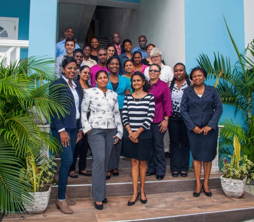 Participants from 15 CARIFORUM States attending training in St. Vincent