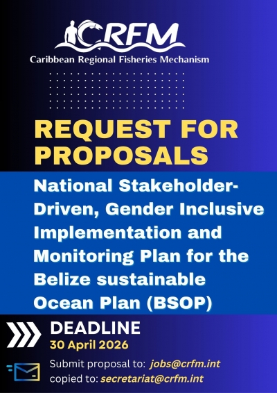 CONSULTANCY TO DEVELOP A NATIONAL STAKEHOLDER-DRIVEN, GENDER INCLUSIVE IMPLEMENTATION AND MONITORING PLAN FOR THE BELIZE SUSTAINABLE OCEAN PLAN (BSOP)
