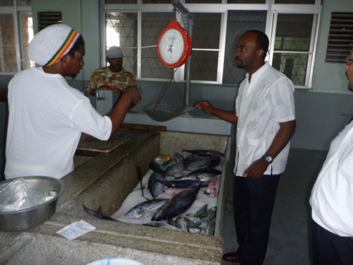 The transaction between seller and buyer is a critical point along the fisheries value chain